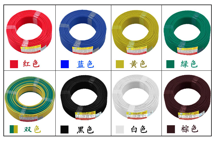 電線(xiàn)顏色分布 電線(xiàn)顏色分布