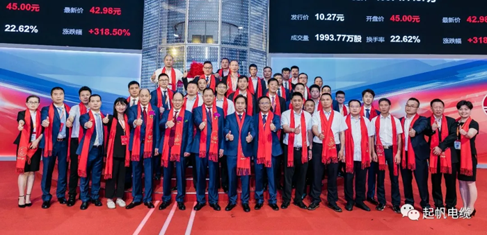 起帆電纜·上交所主板上市8 起帆電纜·上交所主板上市8